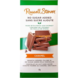 No Sugar Added Caramel Bar