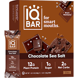 Plant Protein Bars - Chocolate Sea Salt