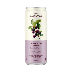 Harrington Sparkling Water - Saskatoon Berry Harrington Sparkling Water - Saskatoon Berry