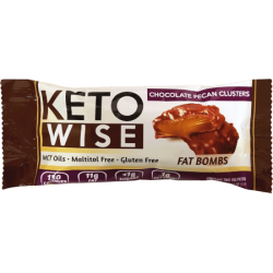 Keto Wise Fat Bombs - Chocolate Pecan Cluster