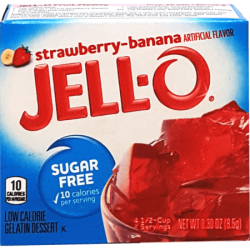 Jello Jelly Powder- Strawberry Banana