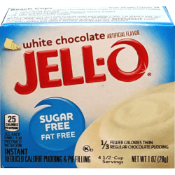 Jello- SF Instant Pudding & Pie Filling White Chocolate
