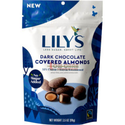 Dark Chocolate Style Covered Almonds