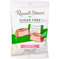 Sugar Free Made with Stevia Extract - Strawberry Flavoured Creme