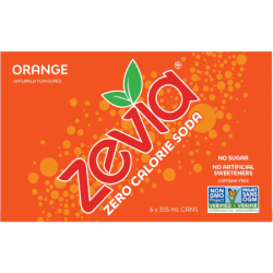 Non-GMO, Natural Diet Soda/Pop ORANGE