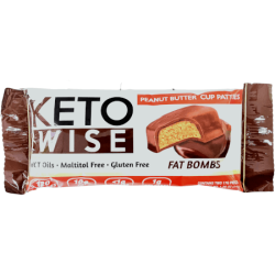 Keto Wise Fat Bombs - Peanut Butter Cup Patties