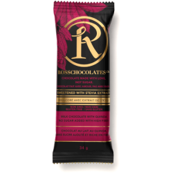 Ross Stevia Bar - Milk Chocolate with Quinoa