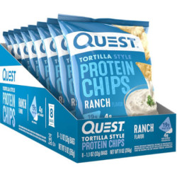 Tortilla Protein Chips (Box of 8) - Ranch