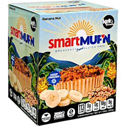 SmartMuf'n Low Calorie Muffin - Banana Nut (3-pack)