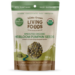 Sprouted Organic Keto Friendly Snack - Heirloom Pumpkin Seeds