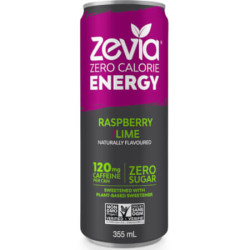Zero Sugar Added Energy Drink - Raspberry Lime