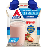 Ready-To-Drink Strawberry Protein Shake