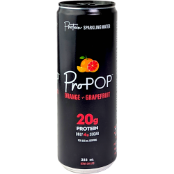 ProPop Protein Sparkling Water - Orange + Grapefruit ProPop Protein Sparkling Water - Orange + Grapefruit