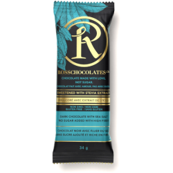 Ross Stevia Bar - Dark Chocolate with Sea Salt