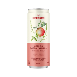 Harrington Sparkling Water - Apple and Boreal Vanilla Harrington Sparkling Water - Apple and Boreal Vanilla