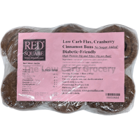 Low Carb Flax, Cranberry Cinnamon Buns