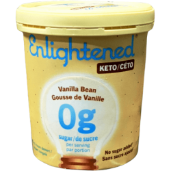 Keto Ice Cream Vanilla Bean
