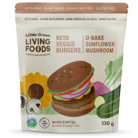 Keto U-Bake Veggie Burger Mix - Sunflower Mushroom