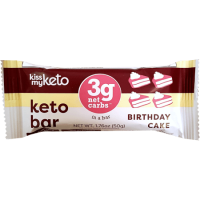 Keto White Chocolate Protein Bars- Birthday Cake