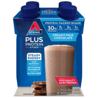 Atkins PLUS Protein and Fiber Shake - Chocolate