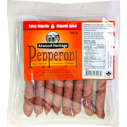 Atwood Heritage Pepperoni Sticks - Spicy Chipotle Atwood Heritage Pepperoni Sticks - Spicy Chipotle