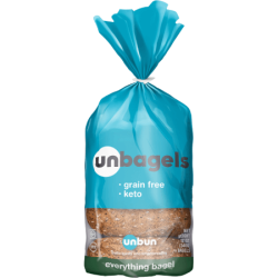 Grain-free, Keto friendly Unbagel - Everything