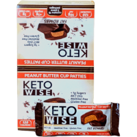 Keto Wise Fat Bombs - Peanut Butter Cup Patties Box