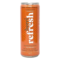 Berri Refresh Sparkling Juice Longevity - Blueberry Orange Berri Refresh Sparkling Juice Longevity - Blueberry Orange