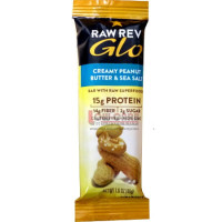 Raw Rev Glo Vegan Protein Bar- Creamy PB & Sea Salt