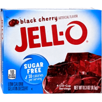 Jell-O Sugar Free Instant Gelatin - Black Cherry