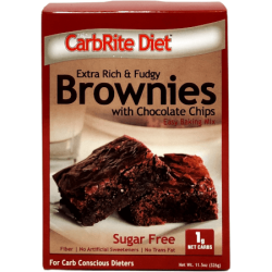 Dr. CarbRite Brownie Mix with Chocolate Chips