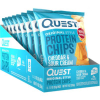 Protein Chips - (Box of 8) Cheddar & Sour Cream