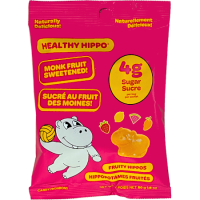 Plant-based, Low Sugar Gummies - Fruity Hippos