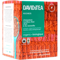 Organic Tea - Cinnamon Rooibos Chai (Caffeine-free)