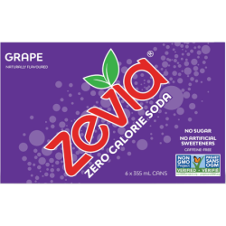 Non-GMO, Natural Diet Soda/Pop GRAPE