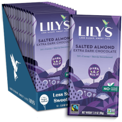 Extra Dark Chocolate 70% Cocoa - Salted Almond