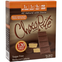 ChocoRite Sugar Free - Milk Chocolate Peanut Butter Bars Box