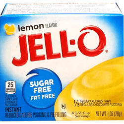 Sugar free sales jello pudding pie