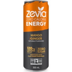 Zero Sugar Added Energy Drink - Mango Ginger