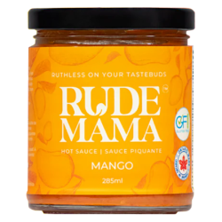 Rude Mama Vietnamese-Inspired Low Sugar Hot Sauces - Mango Rude Mama Vietnamese-Inspired Low Sugar Hot Sauces - Mango