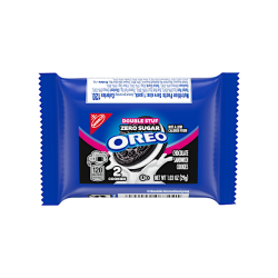 Nabisco Zero Sugar Oreo - Double Stuffed Cookies Nabisco Zero Sugar Oreo - Double Stuffed Cookies