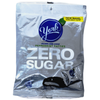 York Zero Sugar Chocolate Candy Covered Peppermint Patties