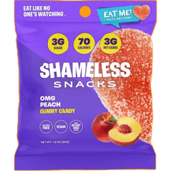 Gluten-free, Vegan Gummy Candy - OMG Peach