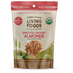 Sprouted Organic Keto and Gluten Free Snack - Almonds