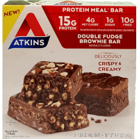 Atkins Protein Meal Double Fudge Brownie Bar
