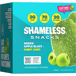English  Gluten-free, Vegan Gummy Candy - Green Apple Blast
