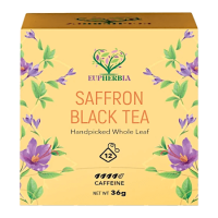 Handpicked Whole Leaf Saffron Black Tea