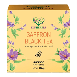 Handpicked Whole Leaf Saffron Black Tea