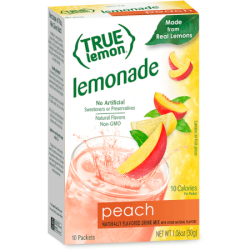 True Lemon Lemonade Packets - Peach