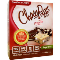 ChocoRite - Cookies N Cream Protein Bars Box